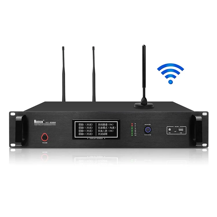 

Video tracking conference system wireless conference system mic delegate unit microphone
