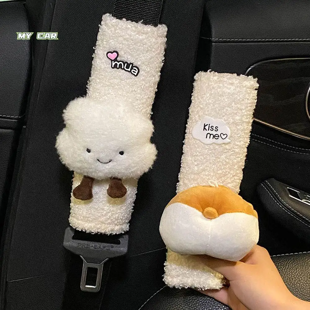 

Pad Seatbelt Strap Cover Plush Youth Kids Seatbelt Shoulder Pads Seat Belt Shoulder Cover Car Shoulder Pad Seat Belt Covers