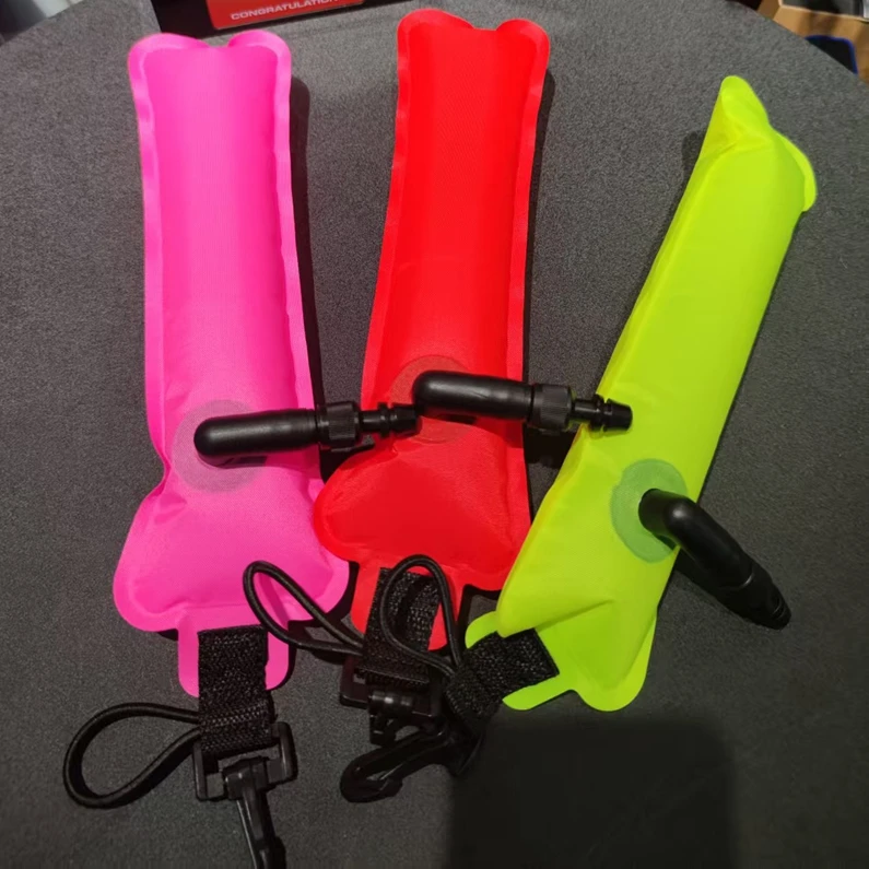 الغوص الفيل الصغير سحب قلادة سبائك الألومنيوم سلك صغير عجلة SMB العوامة ، إشارة تحذير قضيب الملحقات الصغيرة تذكارية #1