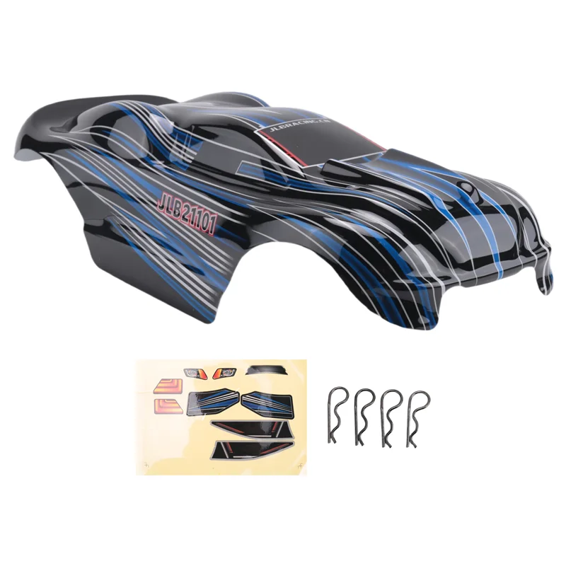 

-A94Z RC Car Body Shell Car Cover EB1006 For JLB Racing CHEETAH 21101 1/10 RC Car Spare Parts Accessories