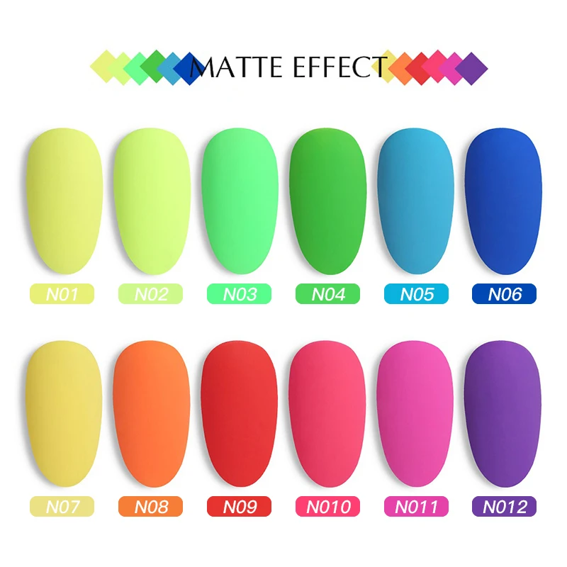 MSHARE 100ml Neon Nail Gel Polish Comic Nails Base in gomma UV Led Nails vernice