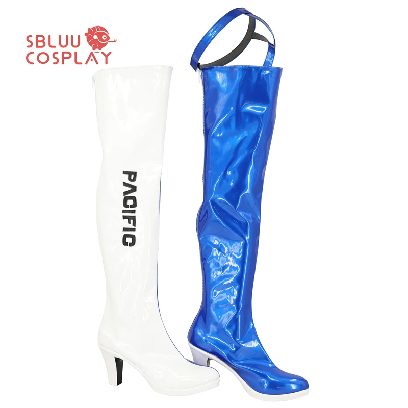

SBluuCosplay Pacific Hololive Cosplay Shoes Custom Made Boots Halloween Party