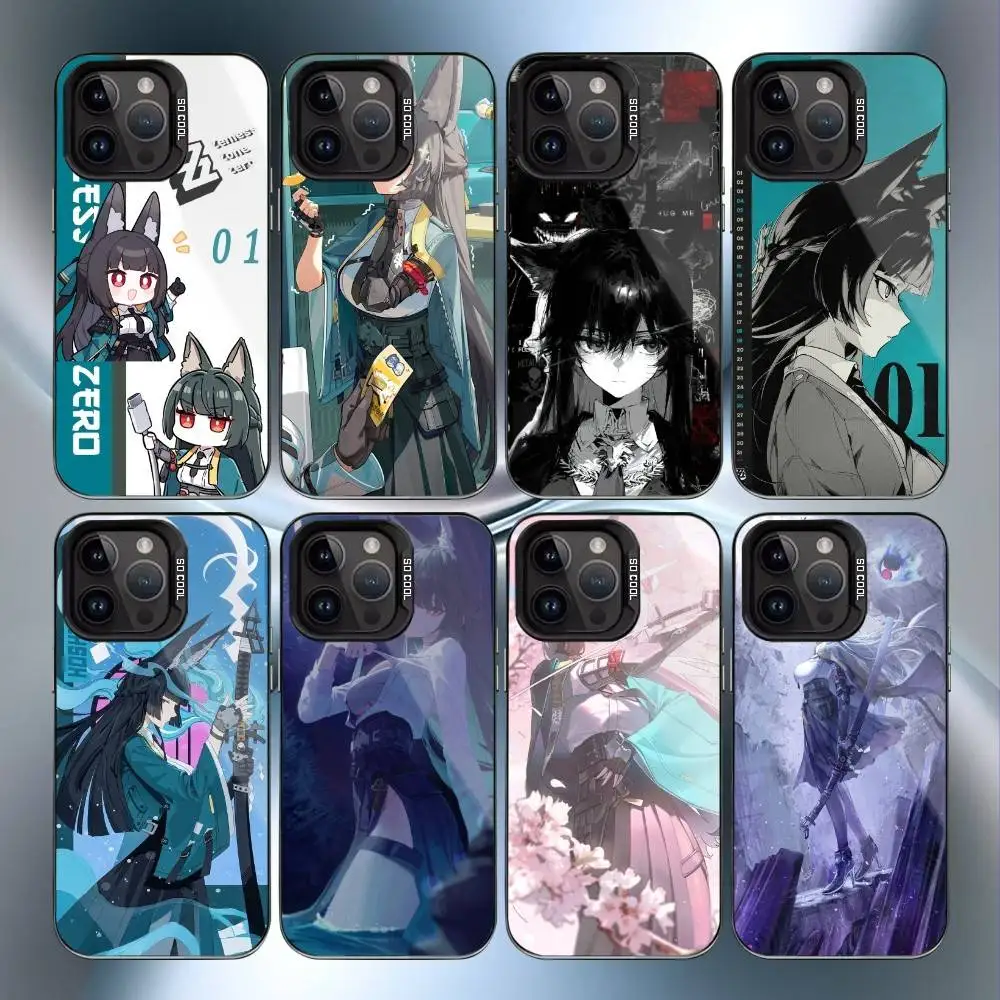 

Z-Zenless Zone Zero Miyabi Hoshimi Phone Case For iPhone17,16,15,14,13,12,11 Plus,Pro Max Black Candy Matte Shockproof Cover