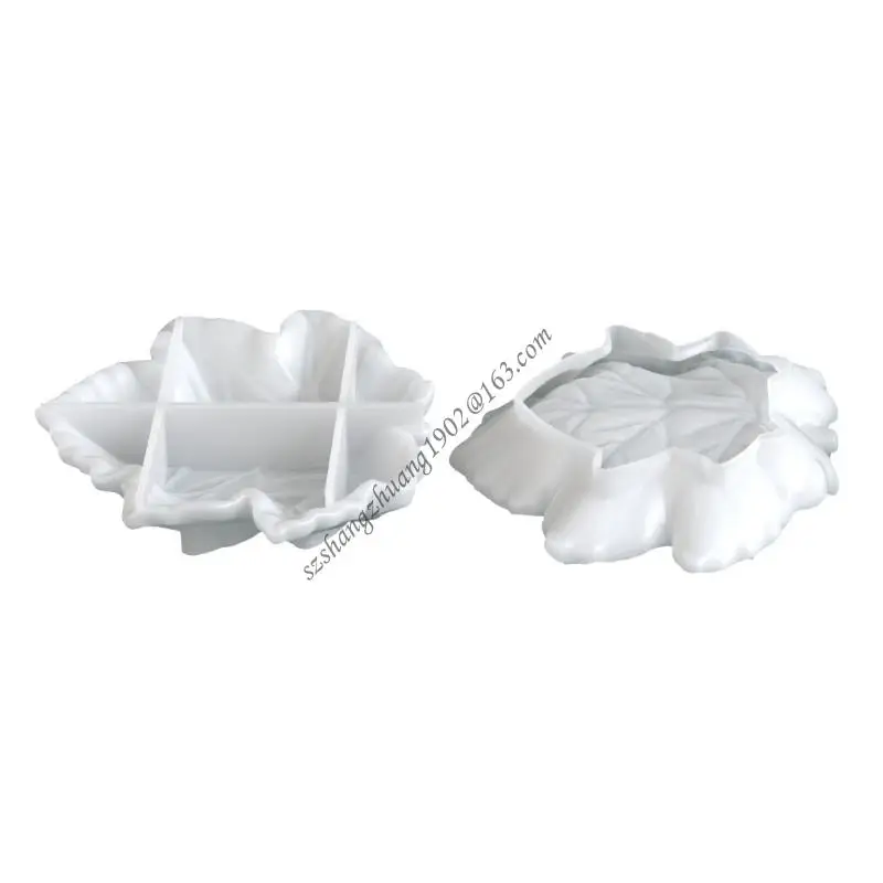 قالب صينية سيليكون متعدد الأغراض Q6RB لتخزين المجوهرات ومستلزمات فنية الصب