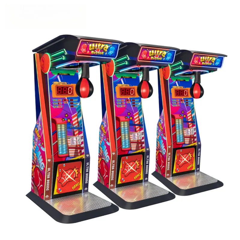 

Large Coin Operated Electronic Boxing Game Machine