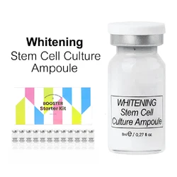 Whitening Stem Cell Culture Ampoule Skin Booster Serum MTS Solution Essence for Elasticity Brightening Anti Wrinkle 12Pcs/box