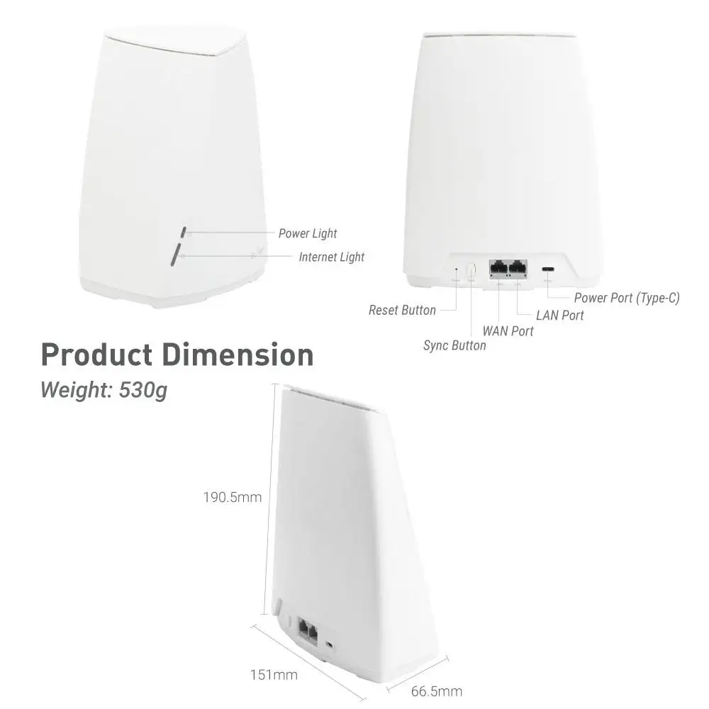 OpenWRT System MU MIMO WiFi Mesh Network Built in BLE and Zigbee Module Tri-band Wireless Gigabit Router