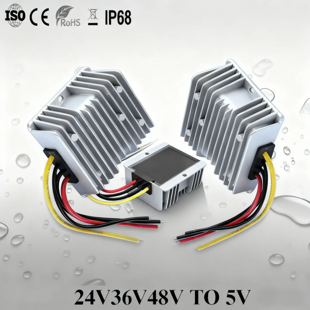 

CE DC DC Converter 12V24V to 5V 10A 15A 20A 25A 30A Step-down Module Converter Buck Converter 36V 48V to 5V 150W 8-60V to 5V