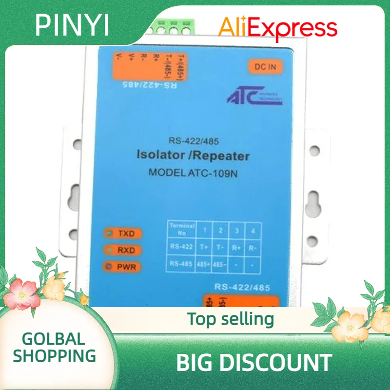 

Самый продаваемый ретранслятор RS485, приемник усиления сигнала 485, изоляционный усилитель, расширитель 422 ATC-109N