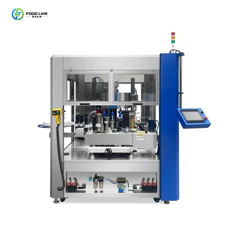 Machine Label Bottle Shampoo Label Machine square Bottle customize