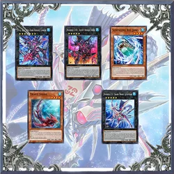 70 Pcs Armored Sharks Yugioh Card Game Deck Easy Play Not Original Master Duel DIY Deck MD Surfacing Big Jaws