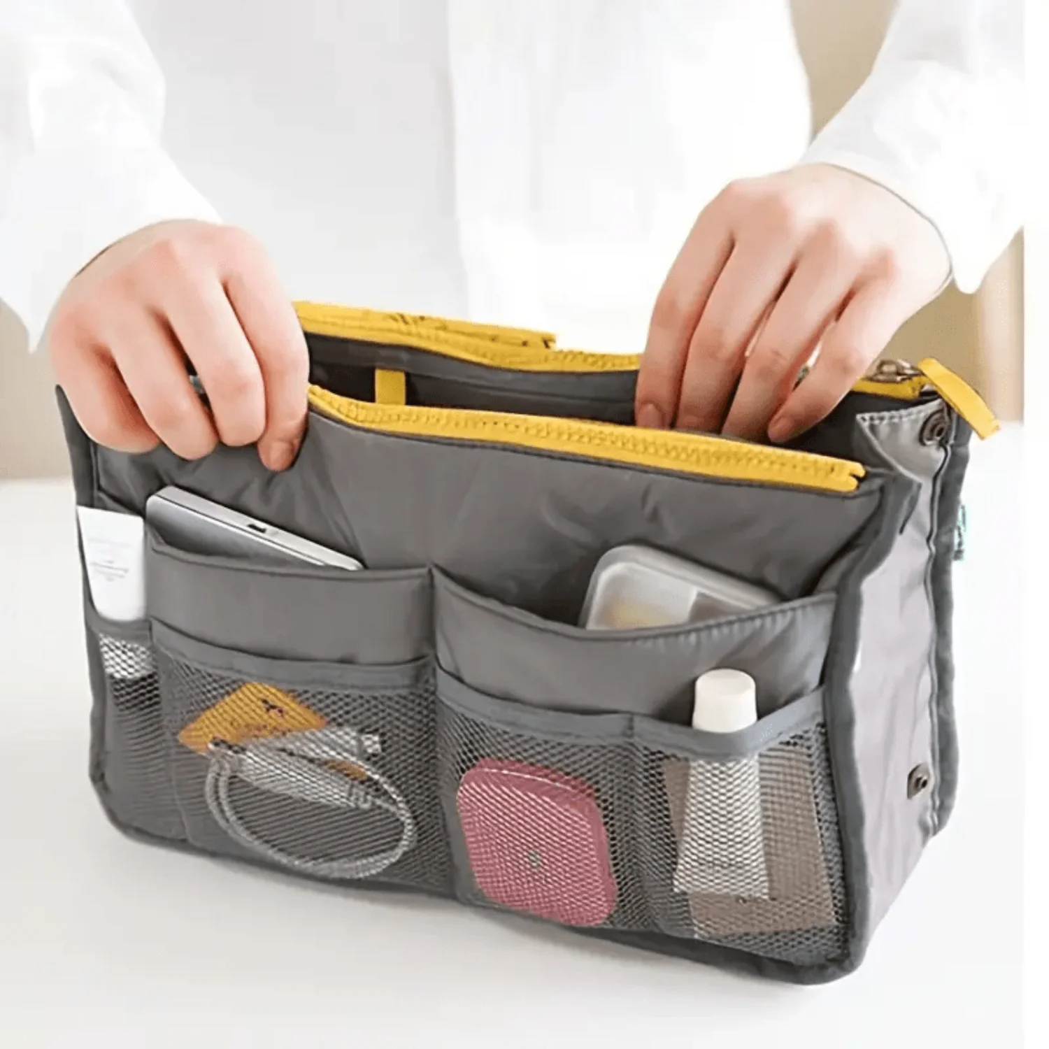 

Outdoor Travel Portable Bag, Multi- Travel Toilet Bag, Zipper Makeup Bag, Cosmetics Sorting Bag