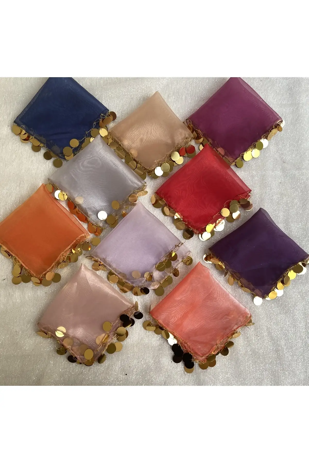 

10-way Halay handkerchief-colored colored