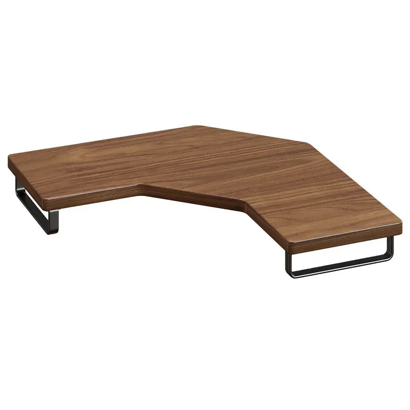 solid wood computer monitor heightening rack desktop desktop bracket desk expansion storage screen notebook base