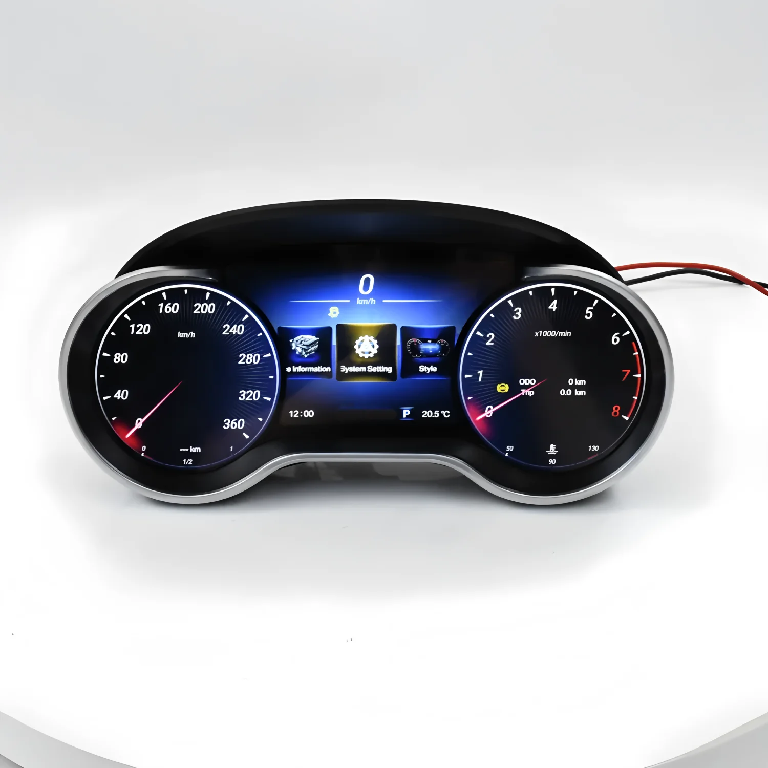 12.3\'\'Digital Instrument Cluster For Mercedes Benz GLE/GLS/ML/GL/R/G-Class W164 X164 W166 X166 W251 W463 Dashboard Speedometer