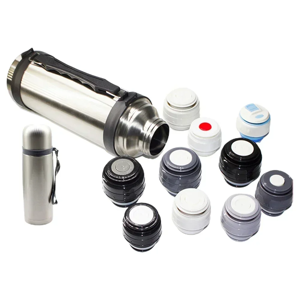 45mm Thermos Cover Flask Cover Vacuum Flask Lid Keep Warm Cup Switch Lid Cover Mug Outdoor Travel Heat Preservation Cup Lid