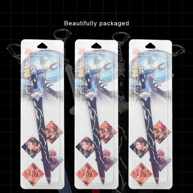 21cm/8.27in Honkai: Star Rail Samurai Sword Cosplay Katana Metal Weapon Props Game Peripherals Toys Sports Boys Gift Collectible - Image 5