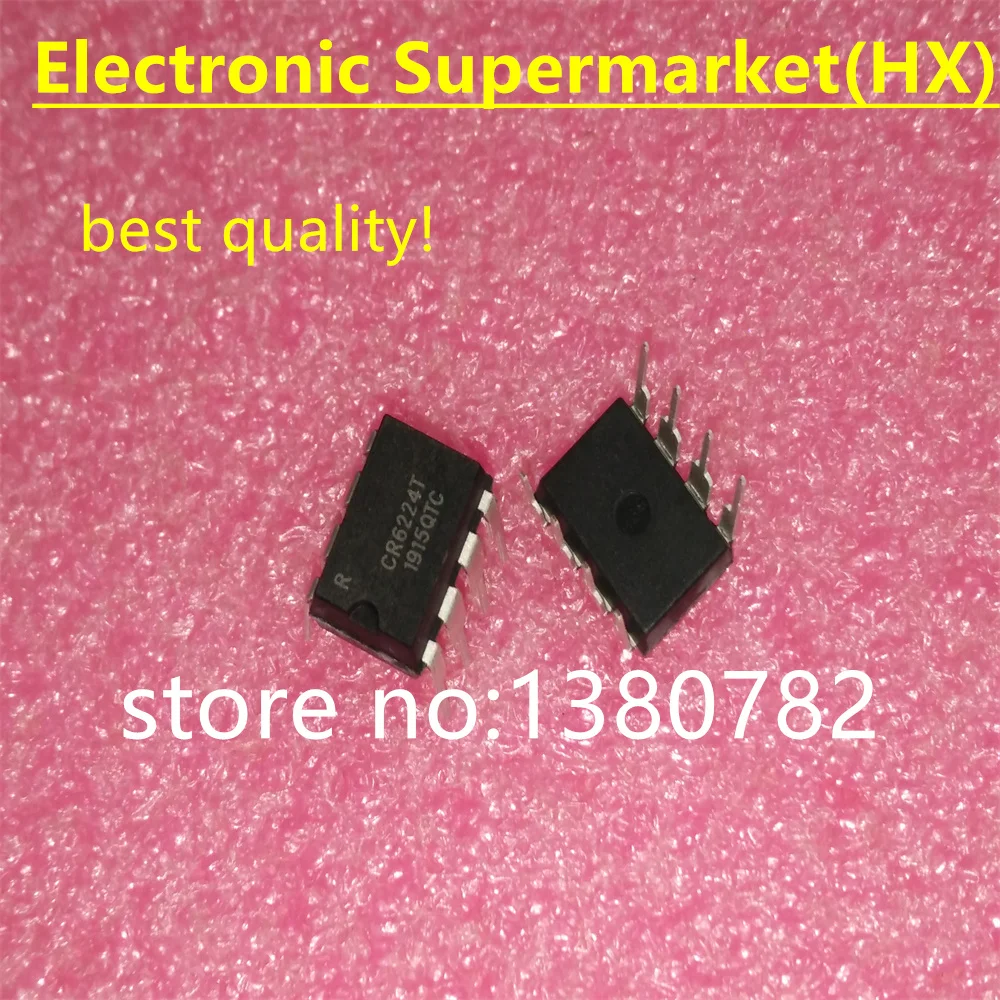 Free Shipping 50pcs/lots CR6224T CR6224 DIP-8 IC In stock!