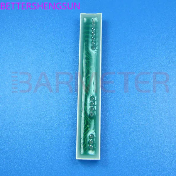 BL30-6605S factory direct sales 30 segment 66mm long emerald green LED light column display device