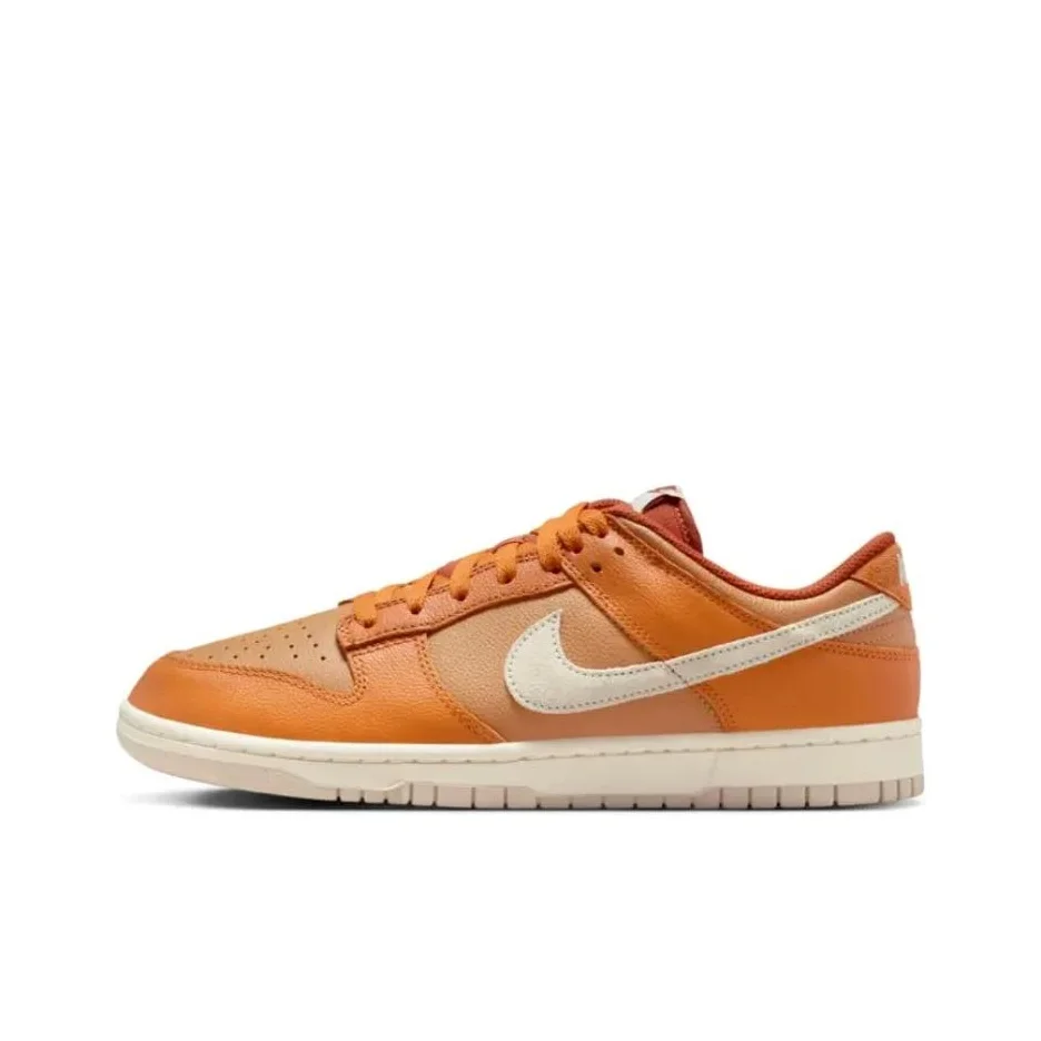 Nike Dunk Skateboard Shoes Unisex Low Top Brown HJ9121-815