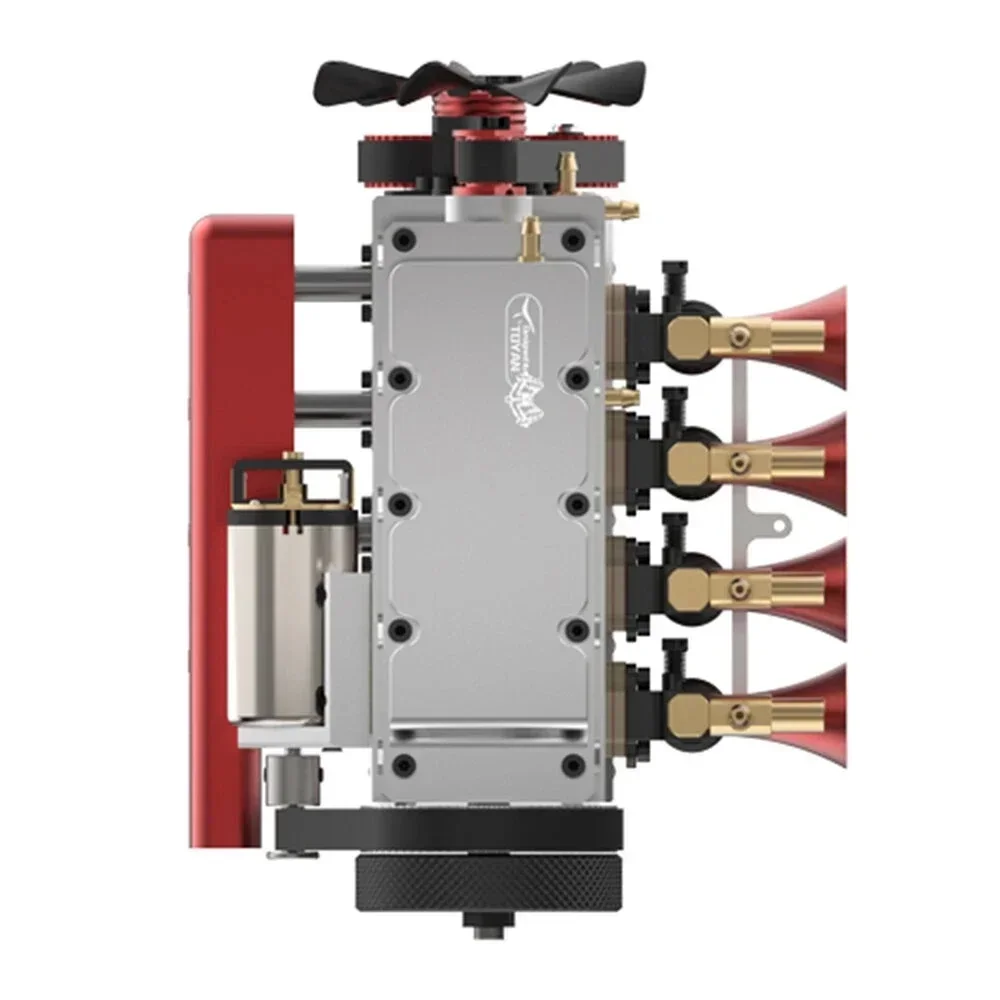 

TOYAN Mini Engine DIY FS-L400 Cylinder Four-Stroke Methanol Water-Cooled Gas Engine Model 1/10 RC Car Boat Vehicles Parts