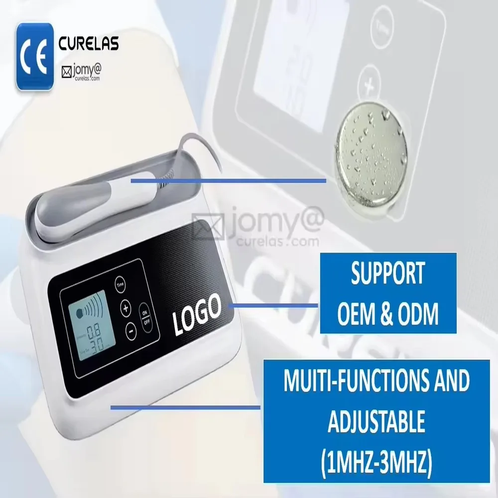 Multi Functional Ultrasound Therapy Machine 1mHz 3mHz Home Use Joint Pain Relief Relaxation Massager