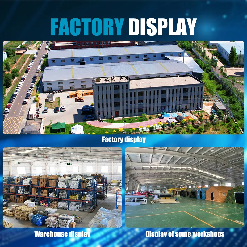 Tente de Camping gonflable de vacances en plein air de famille en gros de tente de Camping de nouveauté de prix usine d'oem pour l'activité d'événements