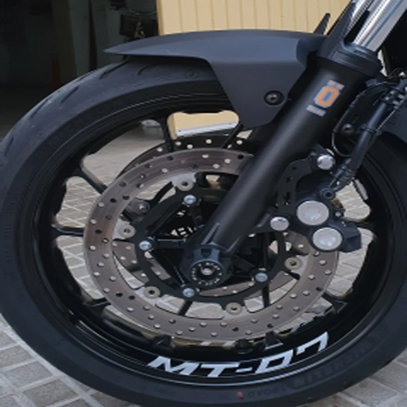 المحور الأمامي شوكة تحطم المنزلق لياماها MT-07 FZ-07 2014-2023 MT07 الراسم 700 XSR FZ07 دراجة نارية عجلة حامي MT FZ 07