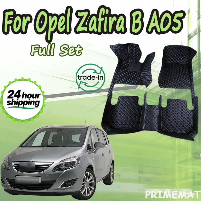 Alfombrillas para Opel Zafira B A05 2005~2014 7 Plazas, Alfombrillas para Auto, Accesorios para Auto, Tapetes para Auto