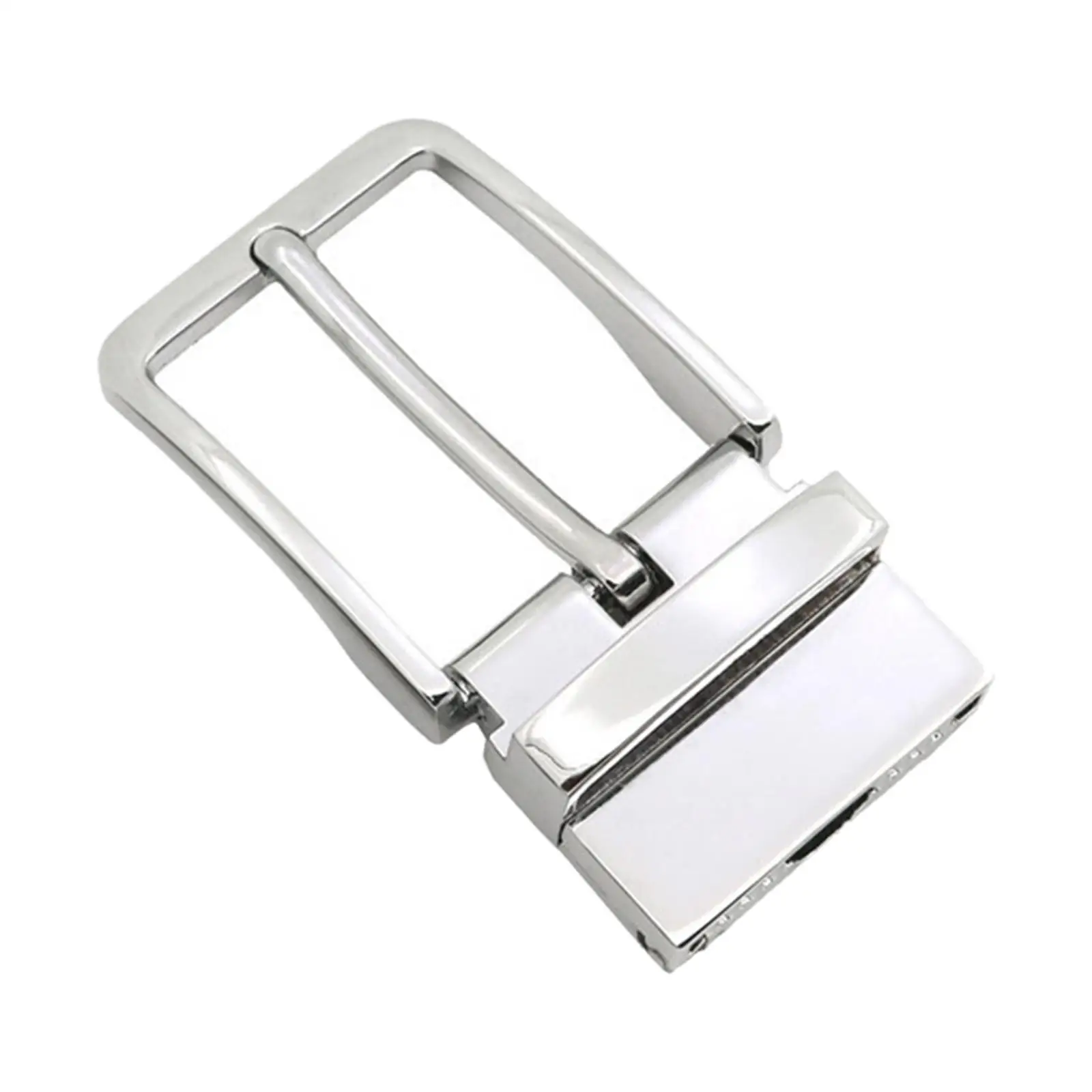 Alloy Belt Buckle Pin Belt Buckle Luxury Mens for 33mm-34mm Belt Reversible Belt Accessories Replacement Rectangle Pin Buckle