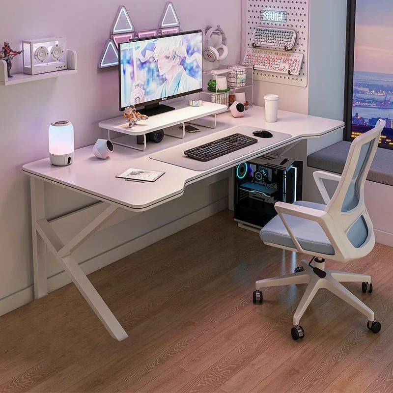 Monitor Stand Accessories Computer Desks Gaming Keyboard Study Office Table Notebook Bedroom Mesas De Computador Home Furniture