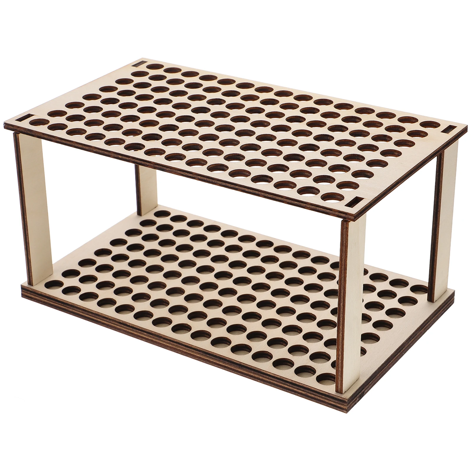 Holz Stift Pinsel Ständer Marker Organizer Farbe Organizer Box Handwerk Rack Lagerung Box Liefert Pinsel Rack