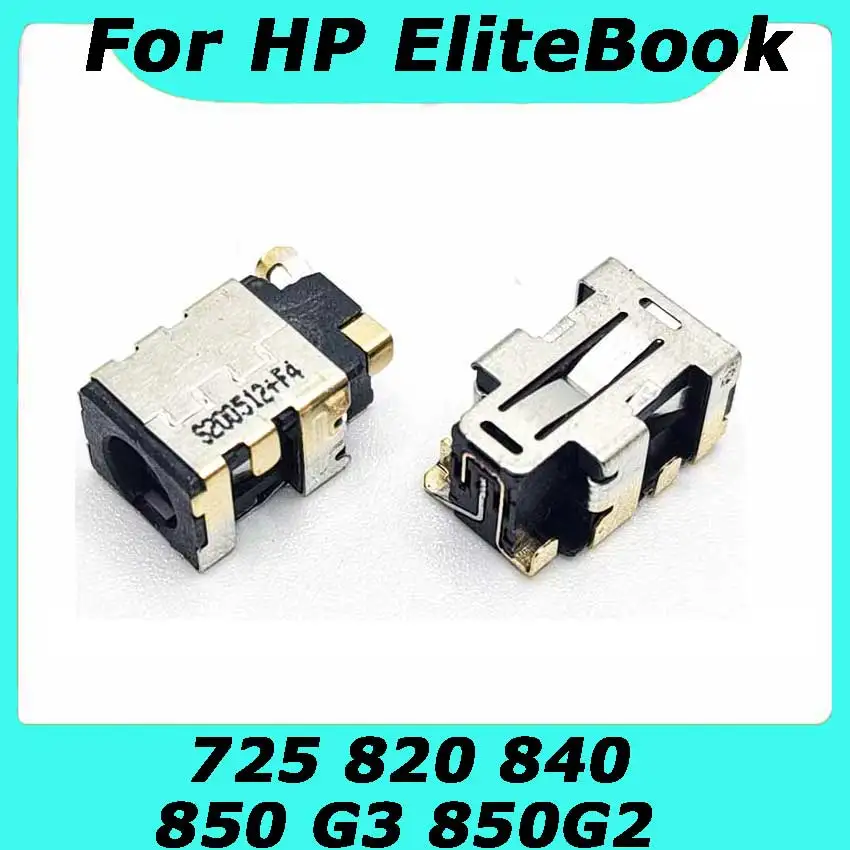 Imagem -03 - Brandnew Portátil dc Jack Tomada de Alimentação Porto Conector de Carregamento para hp Elitebook 725 820 840 850 g3 850g2 Cabeça de Carregamento 20100 Peças