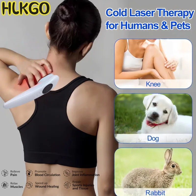 

Advanced 650nm 808nm Cold Laser Device B Cure Laser Therapy for Neck Shoulder Knee Pain Physical Therapy