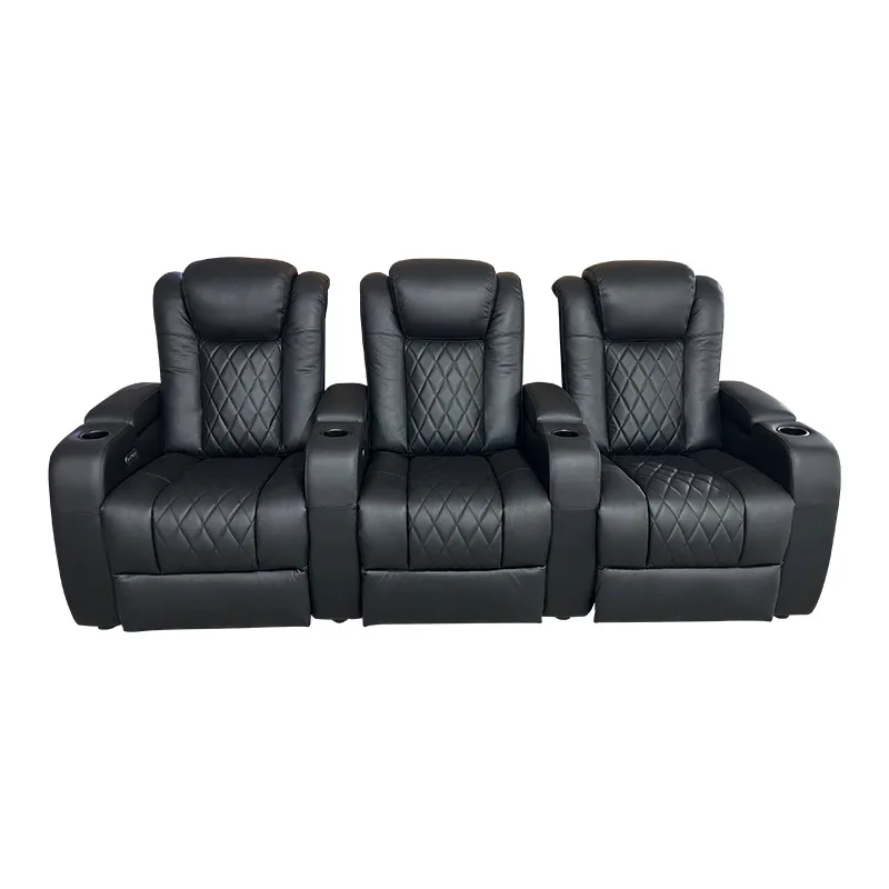 المسرح المنزلي، أريكة الوظيفة الكهربائية، غرفة المعيشة، فيلا خاصة، غرفة صوتية وبصرية، قاعة الأفلام والتلفزيون