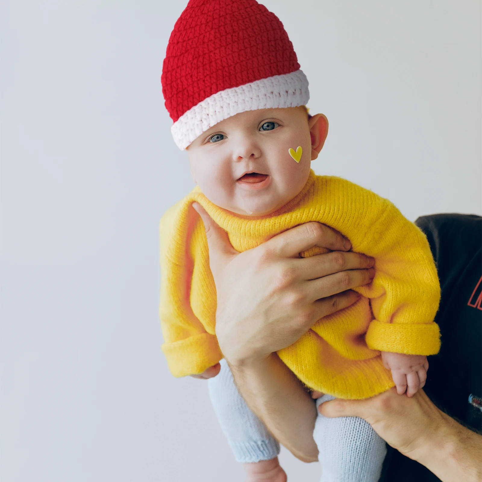 

Christmas Santa Crochet Baby Hat Photo Baby Photo Beanie Newborn 0-12 Months Unisex Gifts