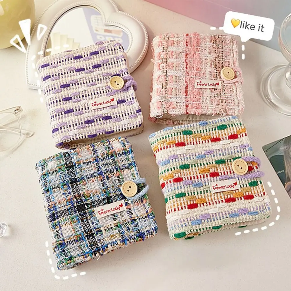 Cute Mini Photo Album 3 inch 20 Pockets Cards Collect Book Fashion Gift Photocard Holder Movie Ticket