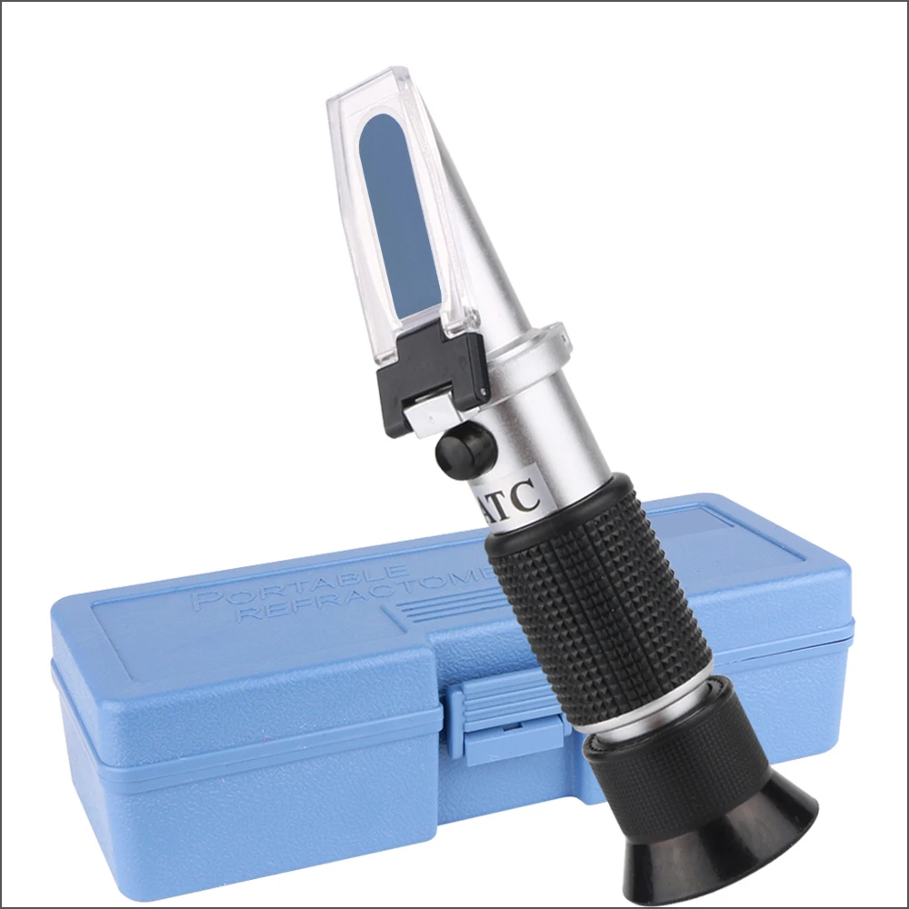 SYXLIF Milk Concentration Refractometer Milk Concentration Auto Digital Refractometer Handheld 0-20% Milk Refractometer Tester