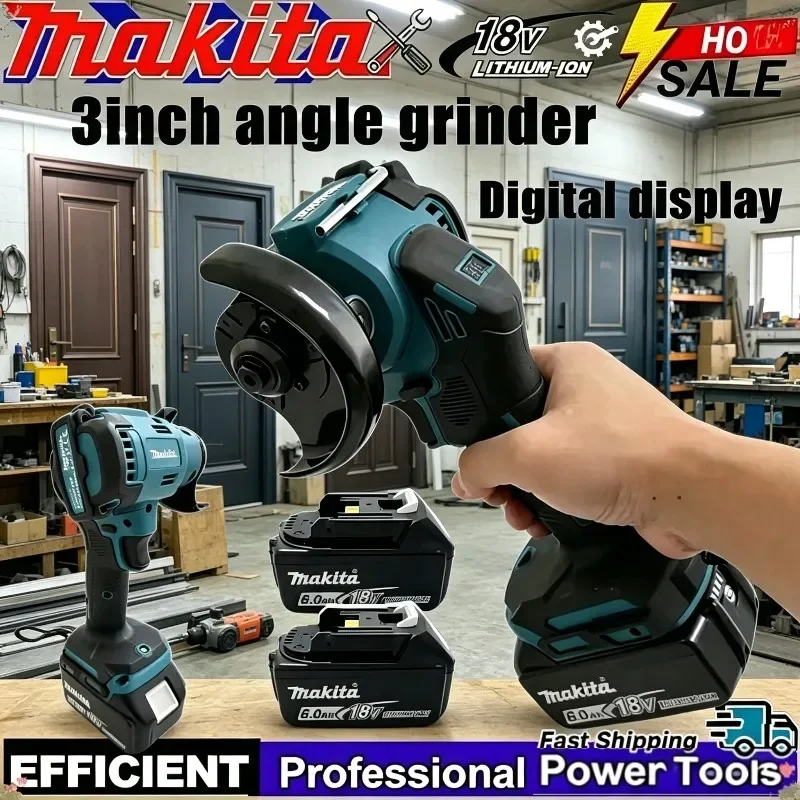 makita-portable-power-tool-18v-cordless-brushless-mini-angle-grinder-digital-display-variable-speed-for-cutting-grinding