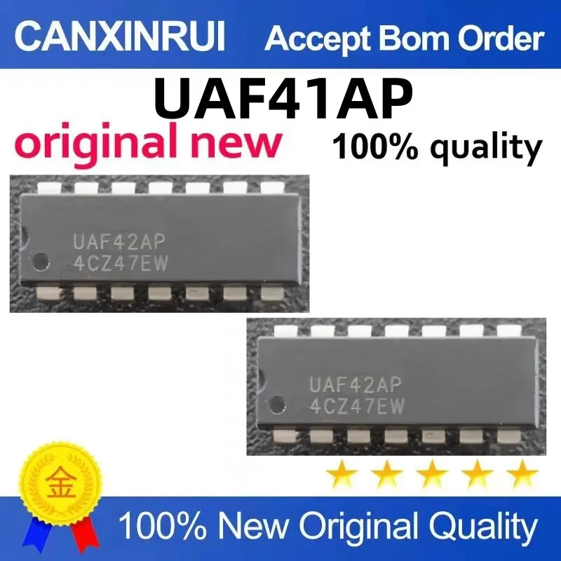 

UAF41 UAF41AP Power Management General Purpose Active Filter IC DIP-14 Package Quality Assurance