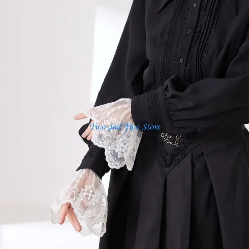 HX6F LACE TRIM DESIGN BRAEVES MANUS