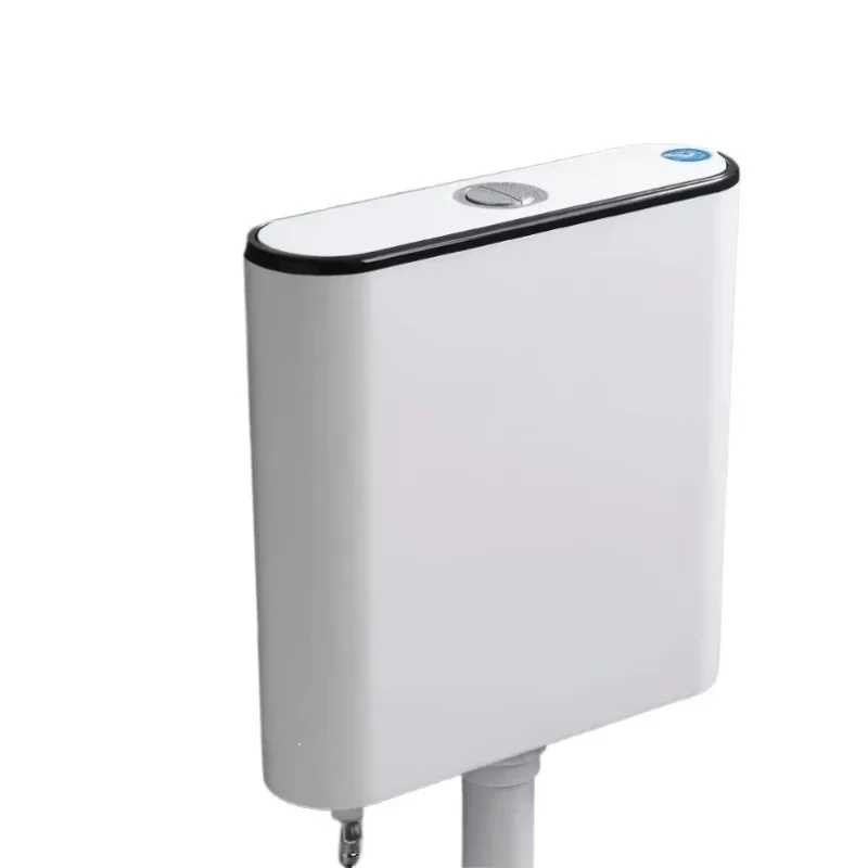 Household Toilet Water Tank Squatting  Squatting Energy-saving Impulse Thickened Wall-mounted Flushing