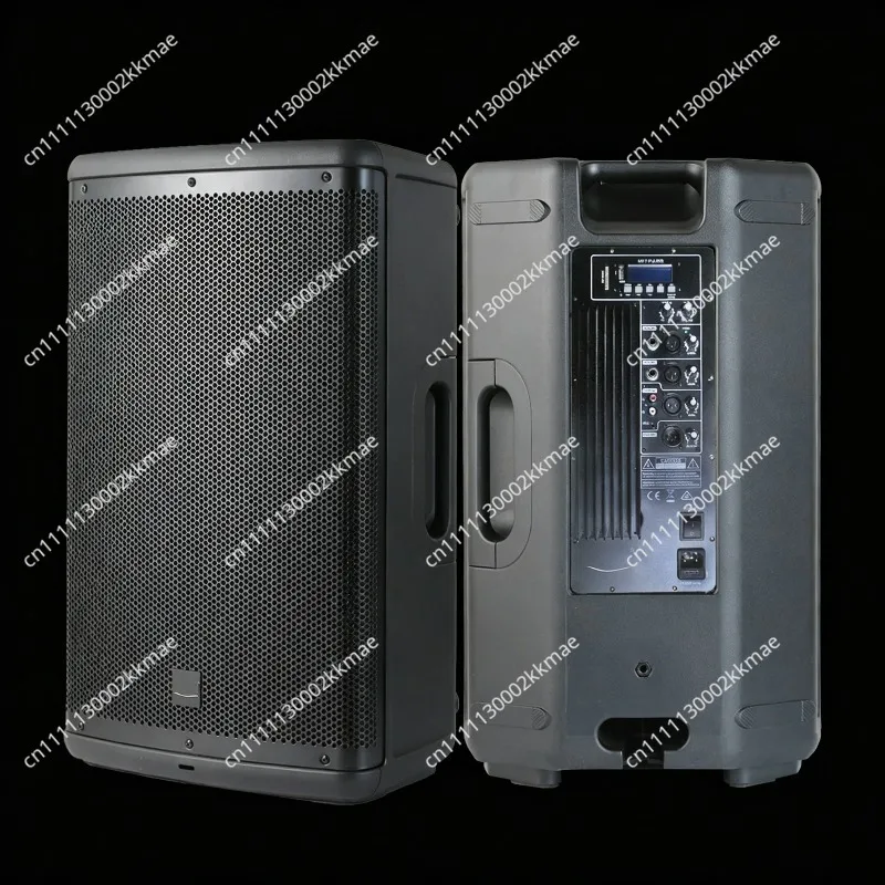 15-Inch 880-watt professional active square DJ stage sound home theater audio plastic full-range amplifier speaker