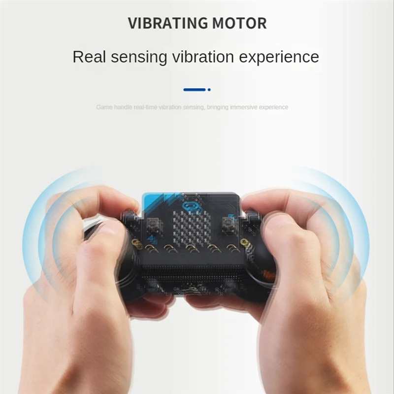 وحدة تحكم ألعاب قابلة للبرمجة TCES مايكرو: وحدة عصا التحكم عن بعد اللاسلكية بت مع وحدة Microbit V2