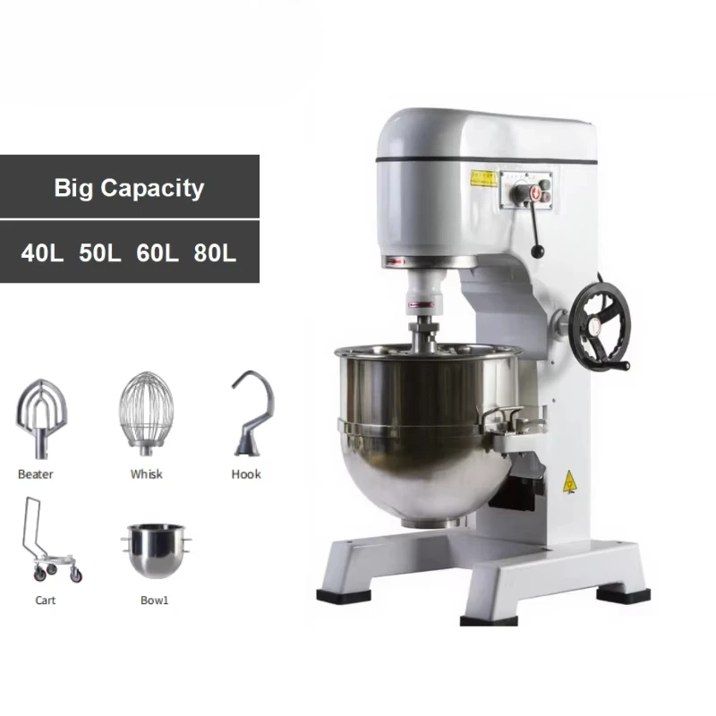 

Large Capacity Food Mixer Commercial Cake Mixer Bread Spiral Dough Mixer