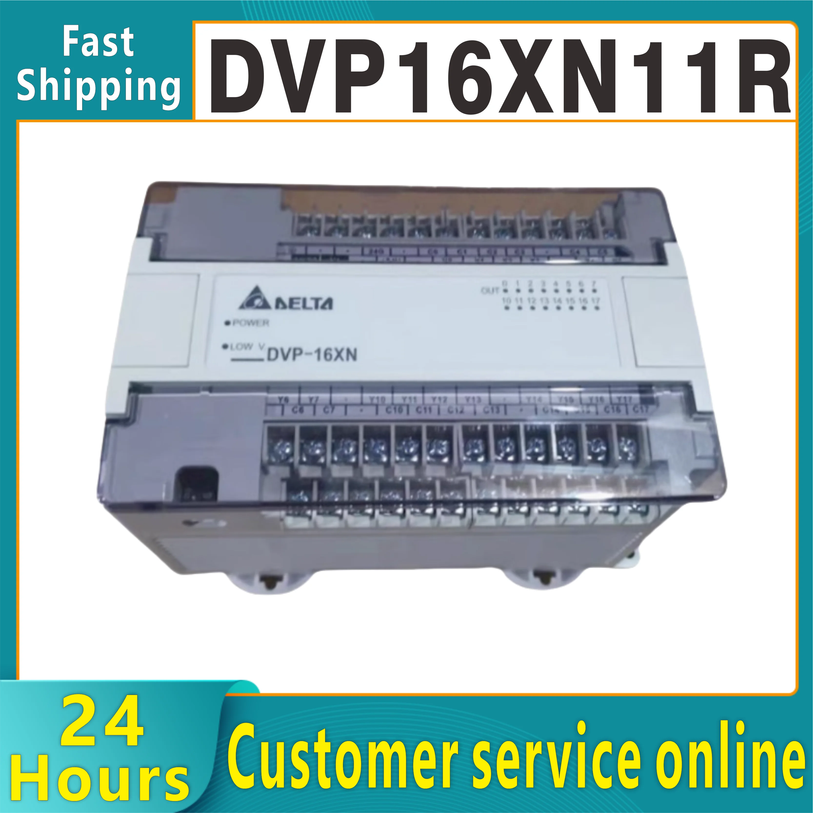 DVP16XN11R DVP16ES200T AS08AM10N PLC Expansion Module Original