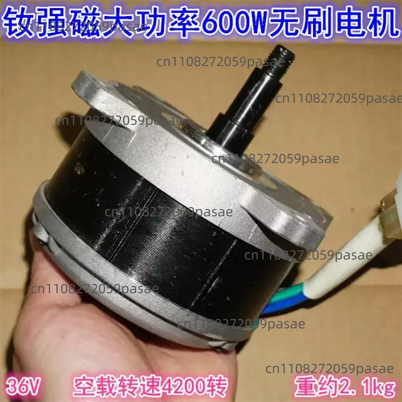 

600W High-Power Brushless Motor with Strong Magnet, 36V, 4200 RPM, High-Torque Propulsion Motor