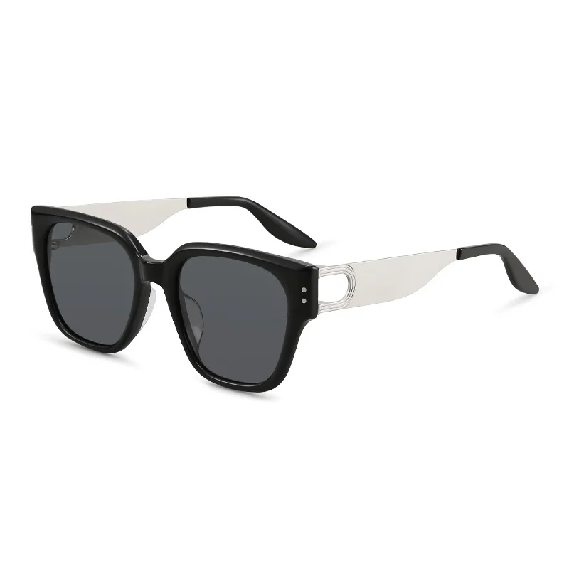 

New Designer Polarized Sunglasses Man Top Quality Acetate Large Frame Classic Eyeglasses UV400 Outdoor Sun Protection GLASSES