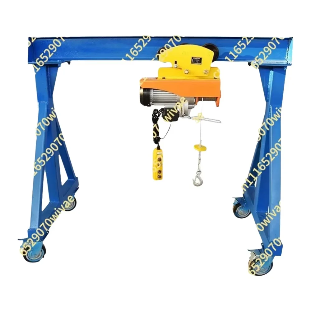 Lifting Hanger Mobile Removable Small Frame Crane Hand Push Gantry Crane