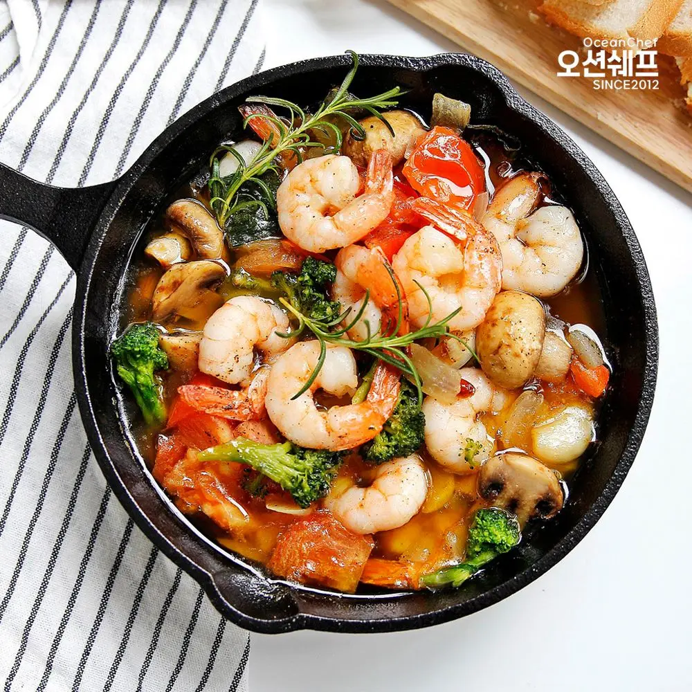 Ocean Chef Gambas Al Ahijo 280g | Plato español de camarones y ajo picante